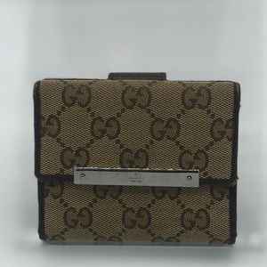 Gucci GG Web Monogram Wallet